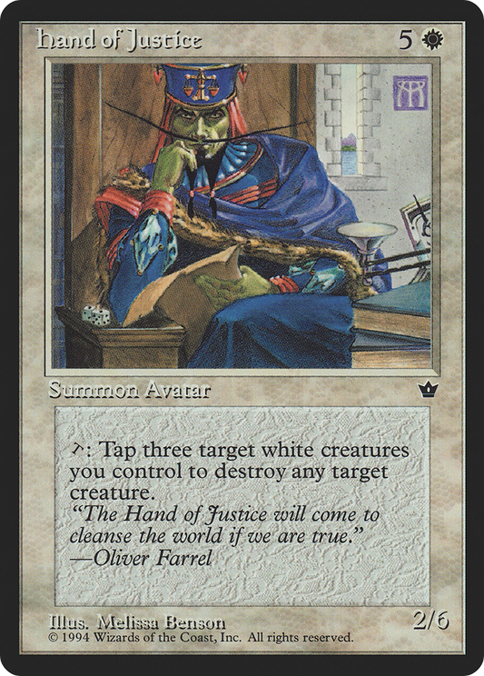 Hand of Justice [Fallen Empires]