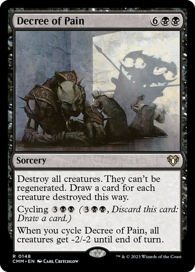 Decree of Pain (CMM-148) - Commander Masters