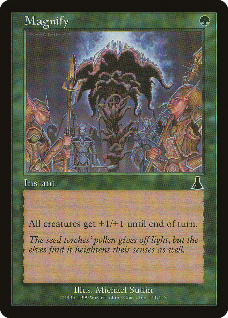 Magnify (UDS-111) - Urza's Destiny Foil