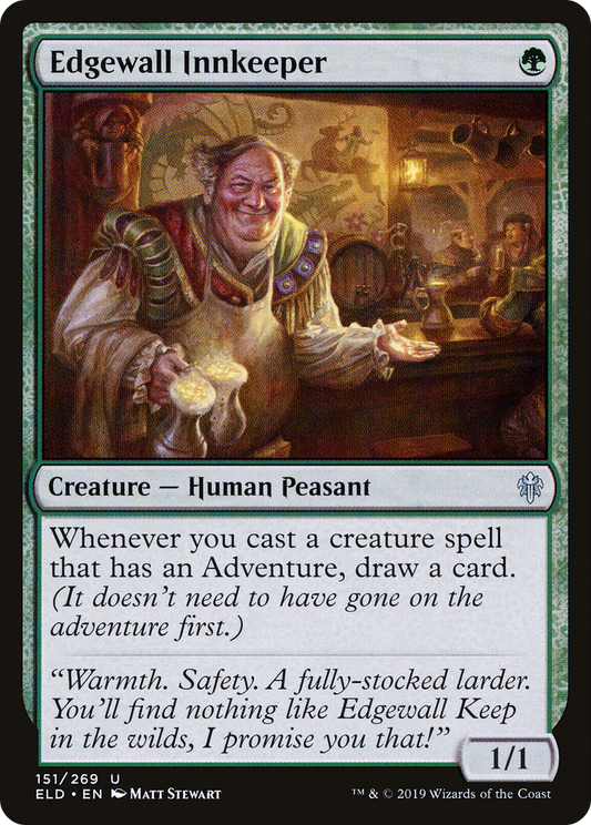 Edgewall Innkeeper (ELD-151) - Throne of Eldraine