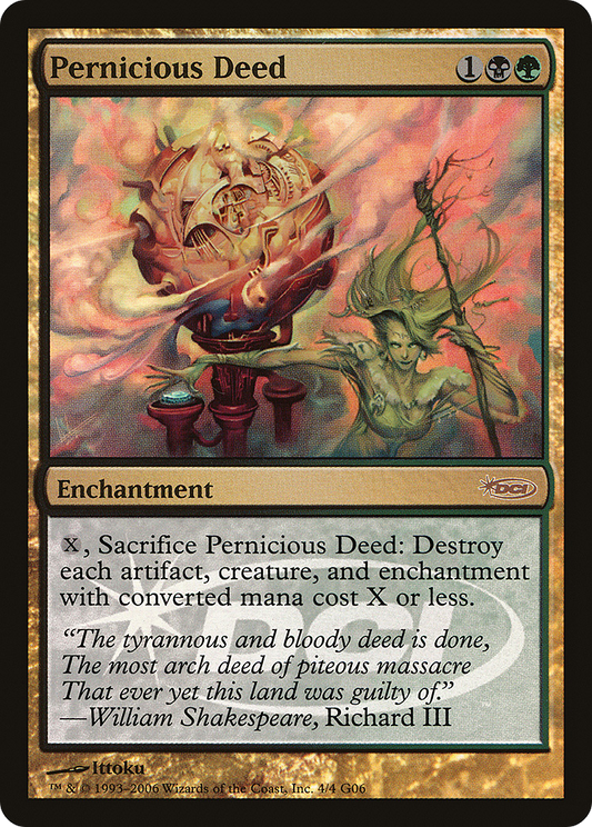Pernicious Deed [Judge Gift Cards 2006]