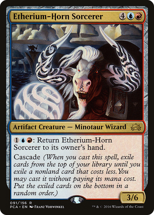 Etherium-Horn Sorcerer [Planechase Anthology]