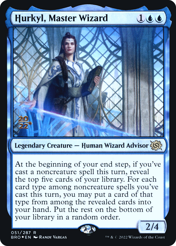 Hurkyl, Master Wizard [The Brothers' War: Prerelease Promos]