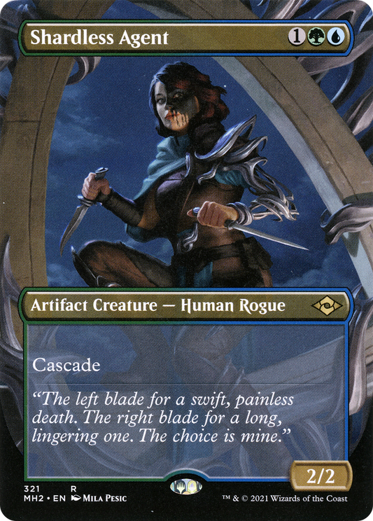 Shardless Agent (Borderless Alternate Art) [Modern Horizons 2]