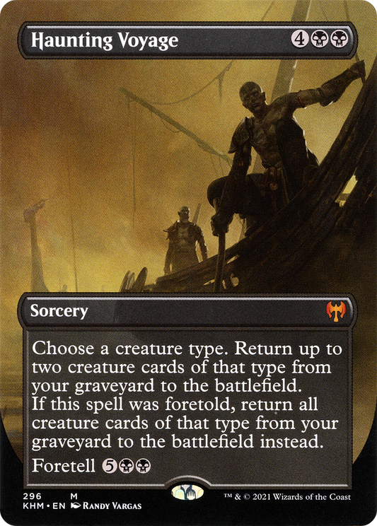 Haunting Voyage (KHM-296) - Kaldheim (Borderless) Foil