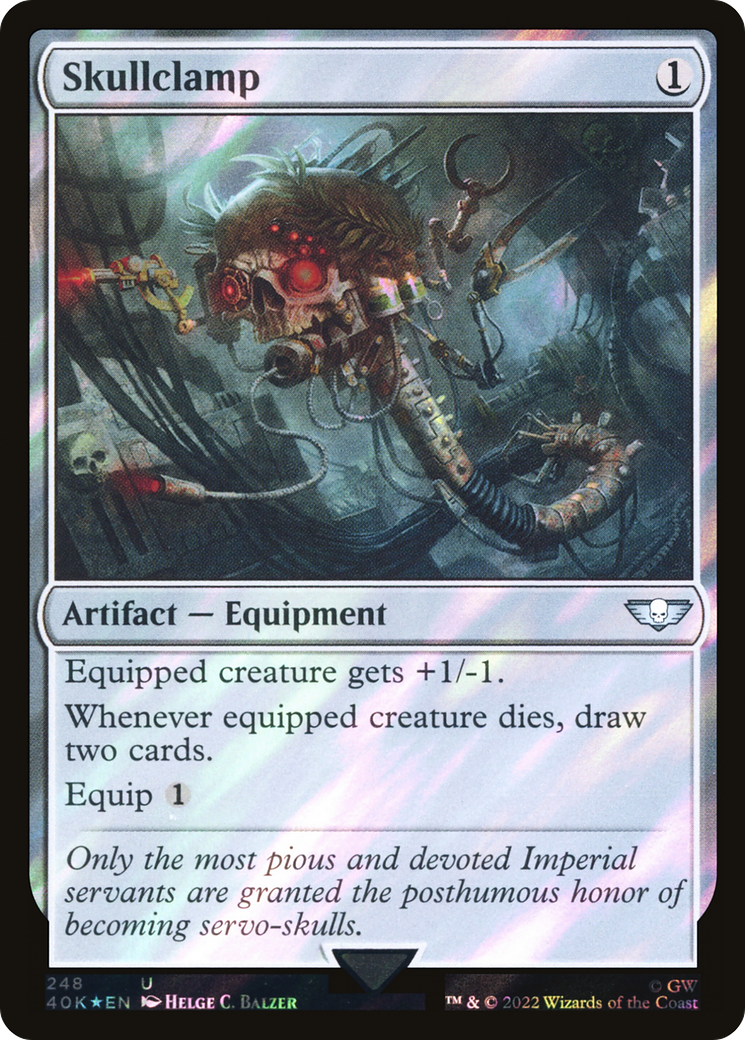 Skullclamp (Surge Foil) [Universes Beyond: Warhammer 40,000]
