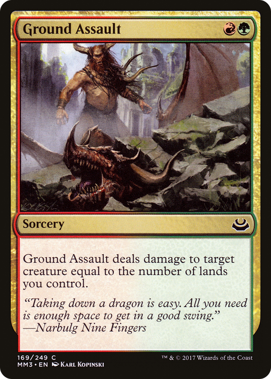 Ground Assault (MM3-169) - Modern Masters 2017