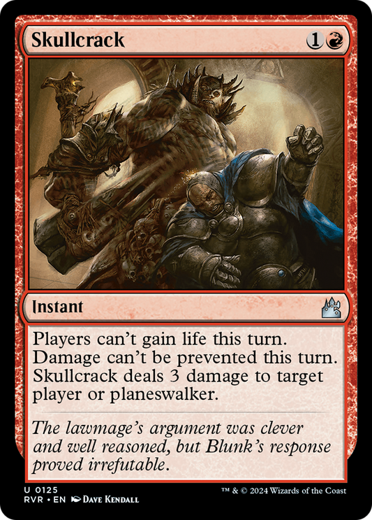 Skullcrack (RVR-125) - Ravnica Remastered