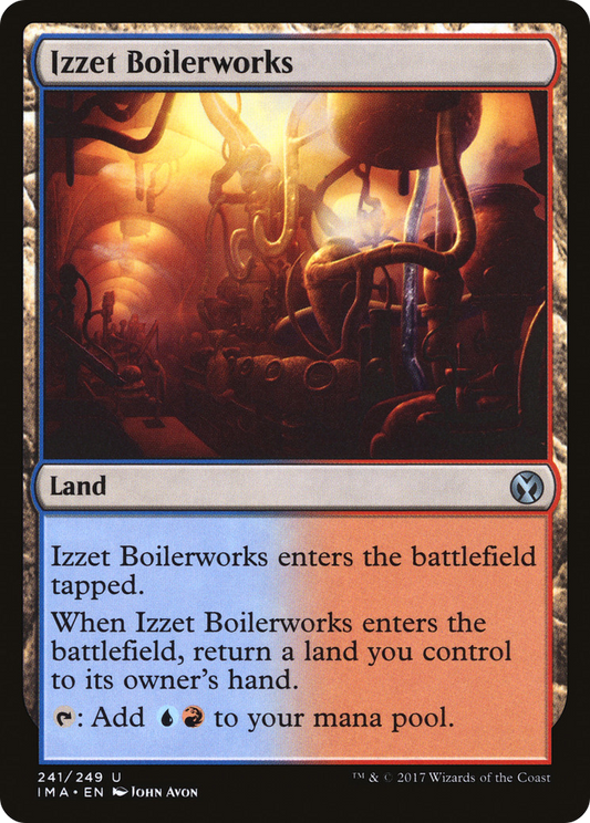 Izzet Boilerworks (IMA-241) - Iconic Masters Foil