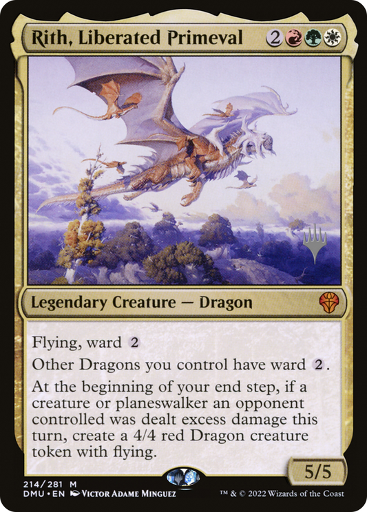 Rith, Liberated Primeval (PPDMU-214) - Dominaria United Promos