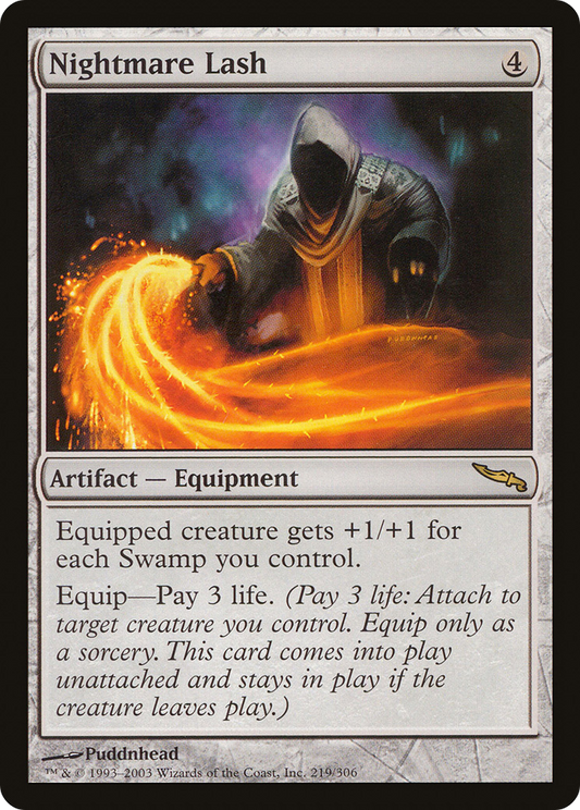Nightmare Lash (MRD-219) - Mirrodin Foil