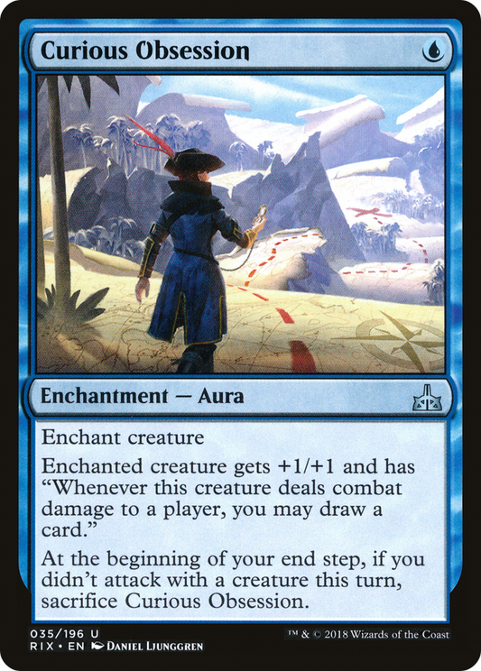 Curious Obsession (RIX-035) - Rivals of Ixalan Foil