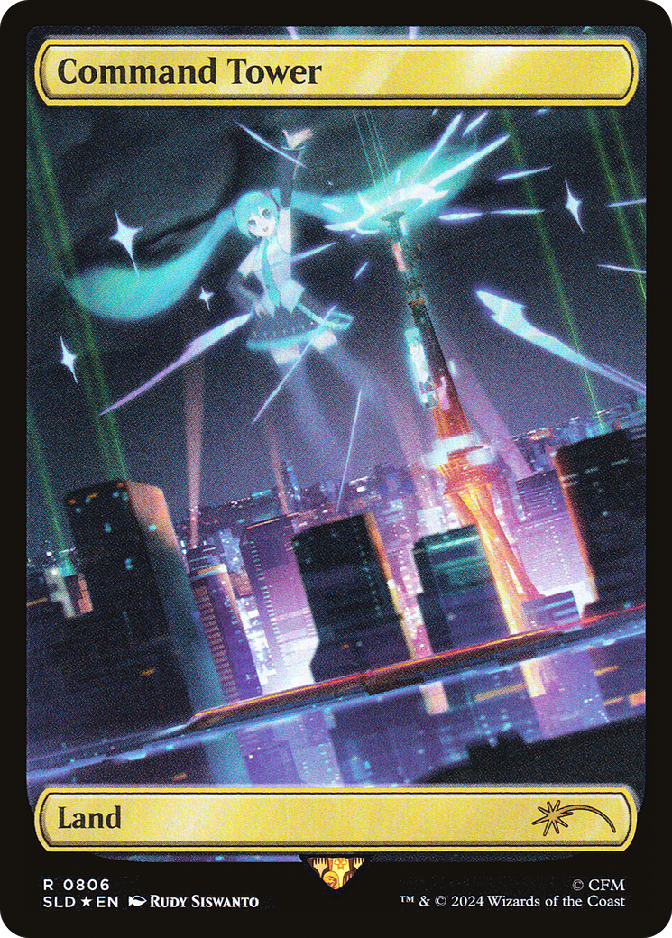 Command Tower (SLD-806) - Secret Lair Drop (Borderless)