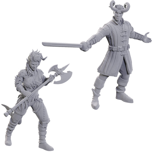D&D Unpainted Minis - Baldur's Gate 3 - Wyll & Karlach (96367)