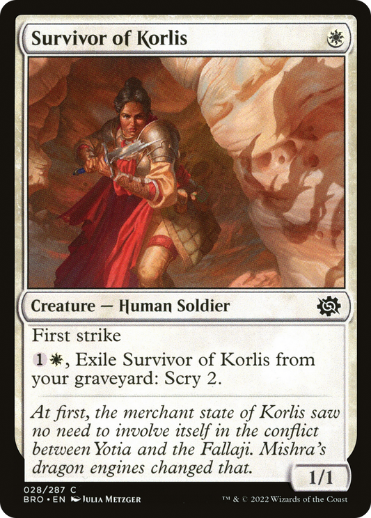 Survivor of Korlis [The Brothers' War]