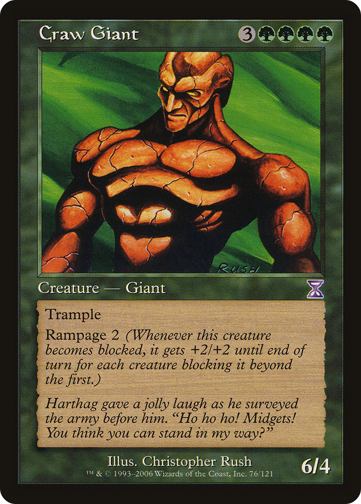 Craw Giant (TSB-076) - Time Spiral Timeshifted
