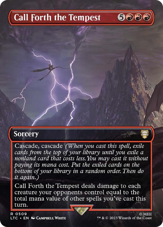 Call Forth the Tempest (LTC-509) - Tales of Middle-earth Commander (Borderless)