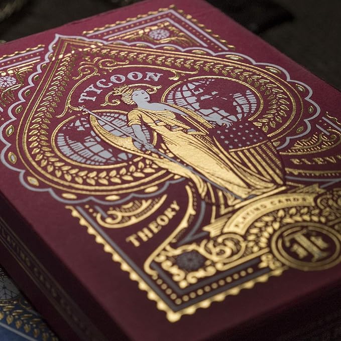 Playing Cards Deck - Tycoon Red