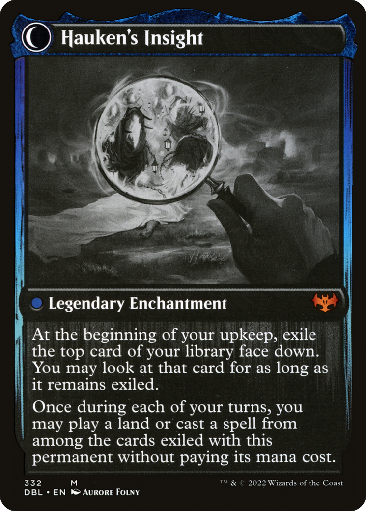Jacob Hauken, Inspector // Hauken's Insight (DBL-332) - Innistrad: Double Feature: (Double Faced Transform)