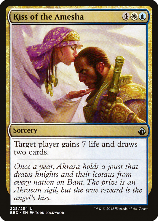 Kiss of the Amesha (BBD-225) - Battlebond Foil