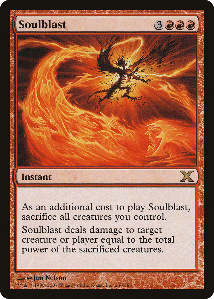Soulblast (10E-236) - Tenth Edition