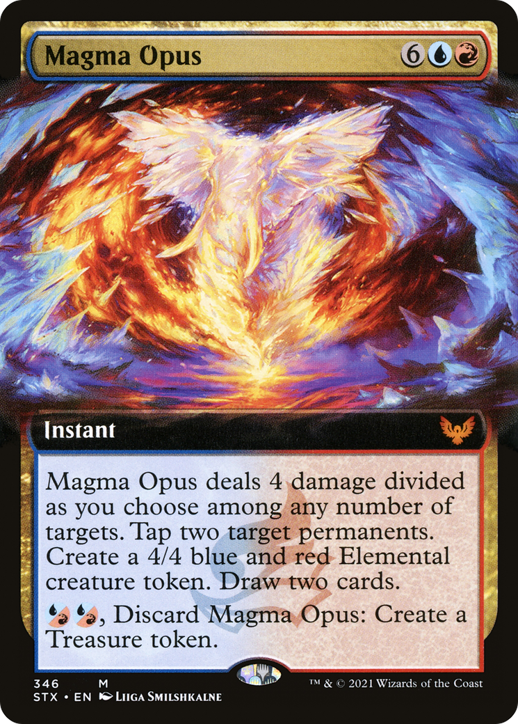 Magma Opus (Extended) [Strixhaven: School of Mages]