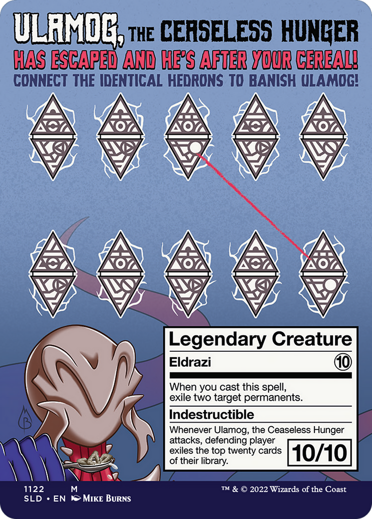 Ulamog, the Ceaseless Hunger // Ulamog, the Ceaseless Hunger (SLD-1122) - Secret Lair Drop (Borderless)