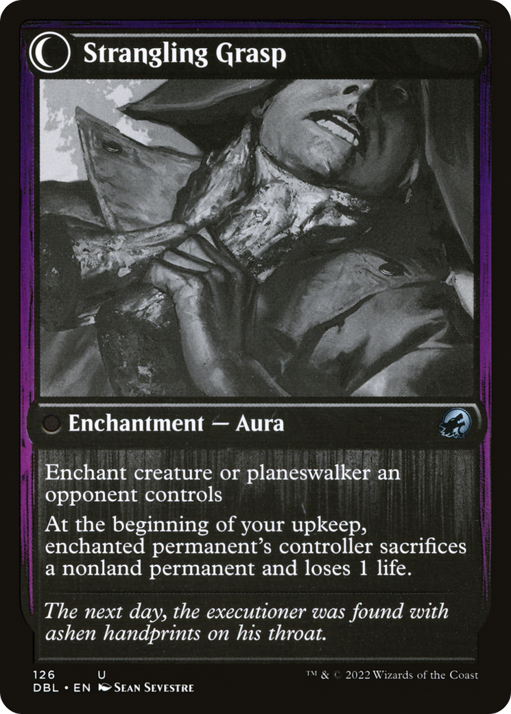 Vengeful Strangler // Strangling Grasp (DBL-126) - Innistrad: Double Feature: (Double Faced Transform) Foil