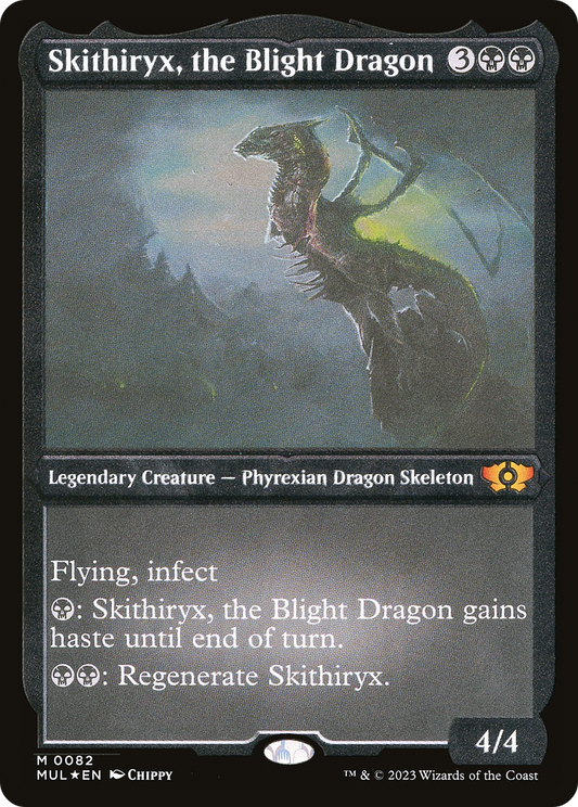 Skithiryx, the Blight Dragon (MUL-082) - Multiverse Legends Foil