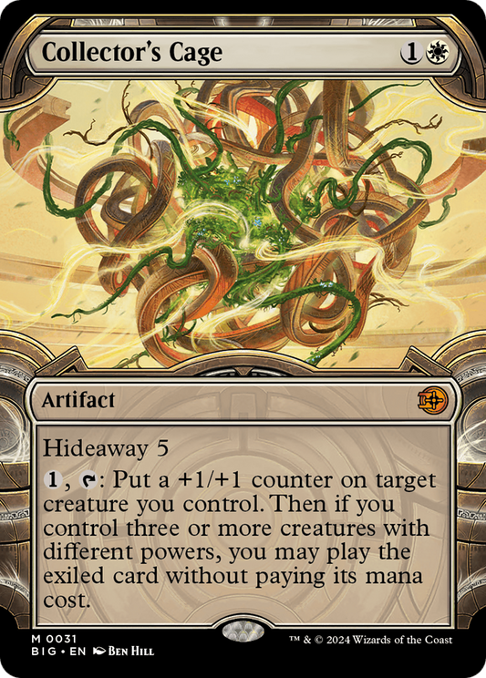 Collector's Cage (BIG-031) - The Big Score: (Showcase)
