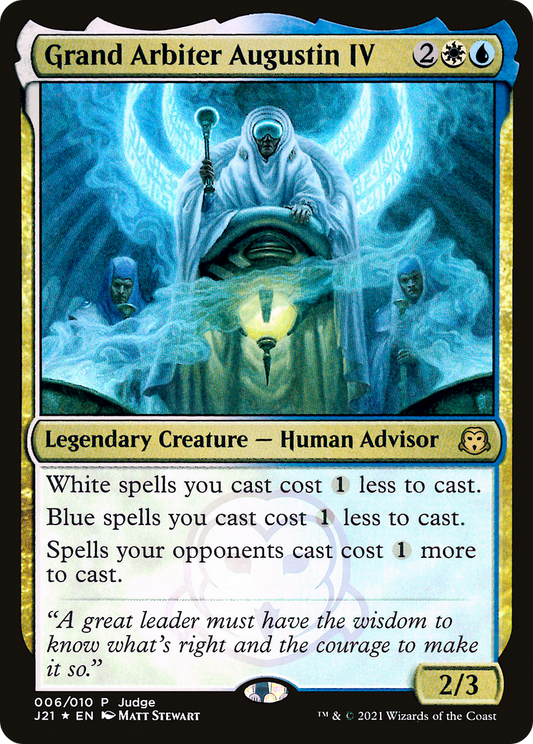 Grand Arbiter Augustin IV [Judge Gift Cards 2021]