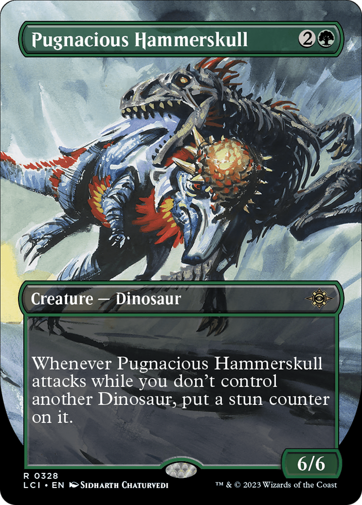 Pugnacious Hammerskull (LCI-328) - The Lost Caverns of Ixalan (Borderless)