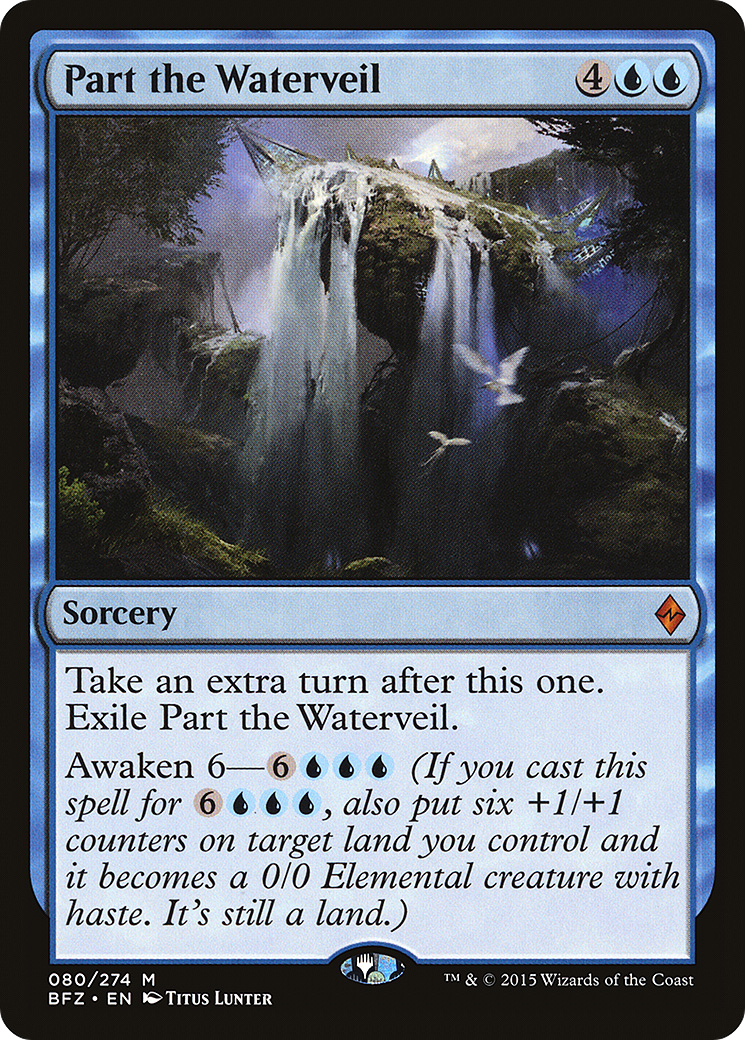 Part the Waterveil (BFZ-080) - Battle for Zendikar