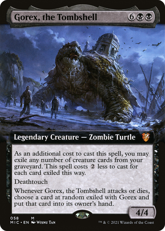 Gorex, the Tombshell (Extended) [Innistrad: Midnight Hunt Commander]
