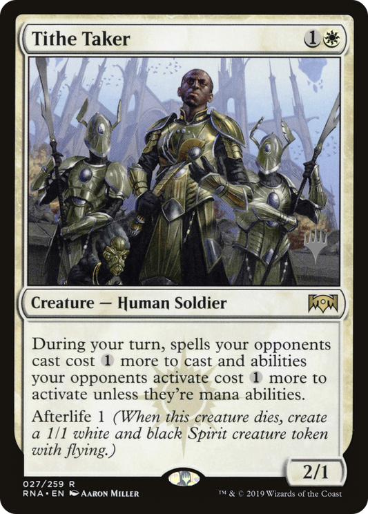 Tithe Taker (PPELD-027) - Ravnica Allegiance Promos Foil