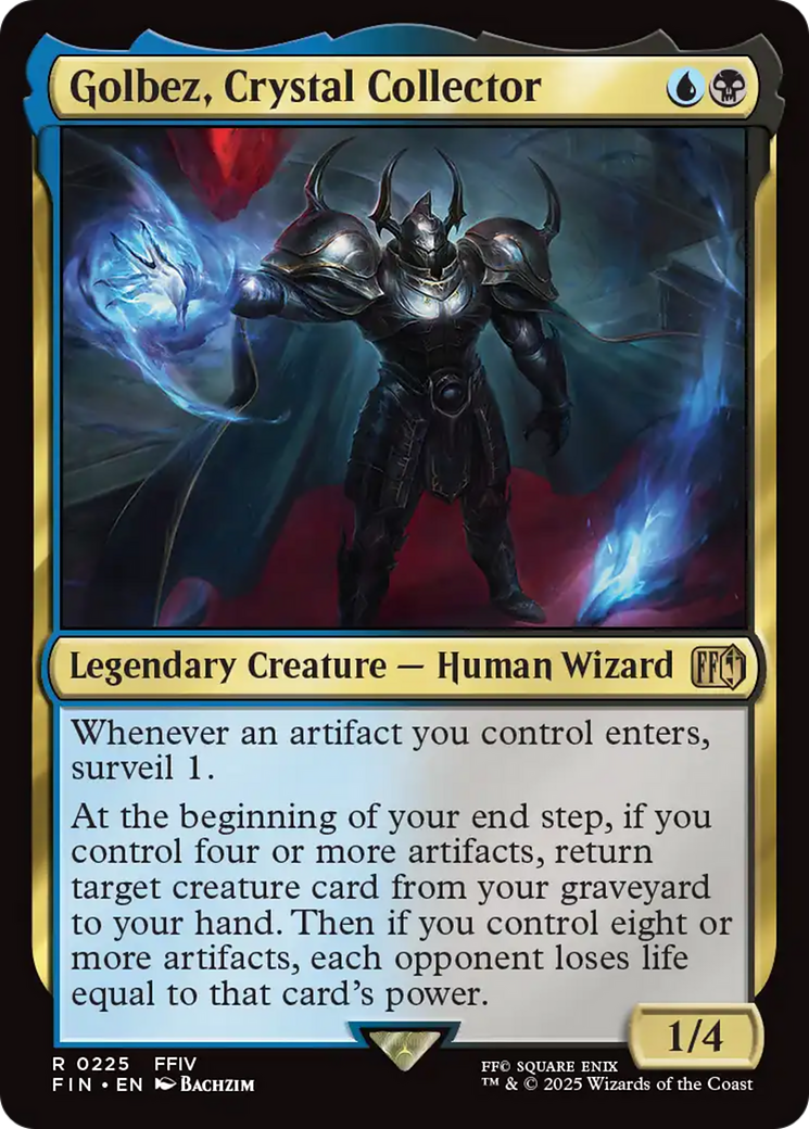 Golbez, Crystal Collector (FIN-225) - FINAL FANTASY Foil