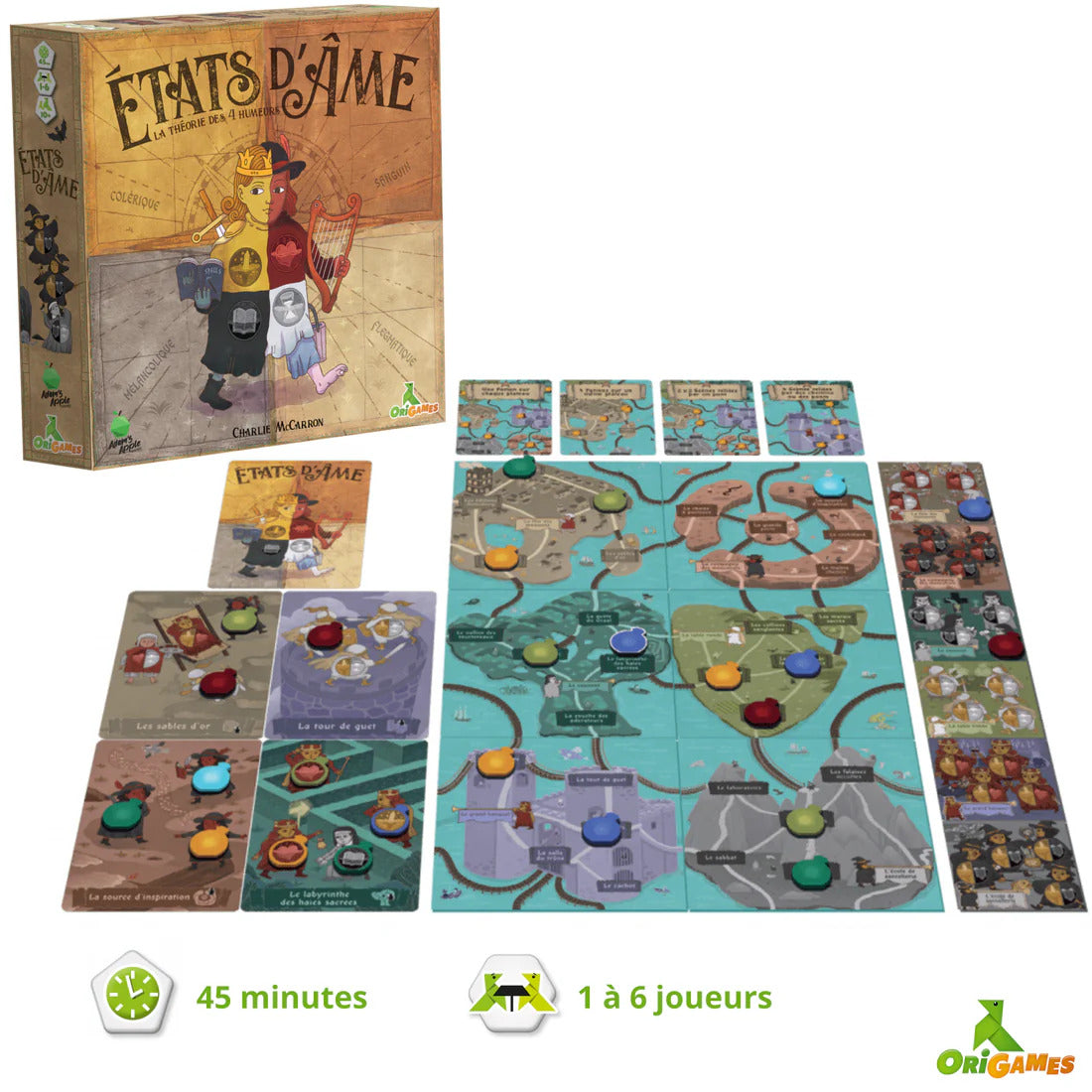 États d'Ame - La Théorie des 4 Humeurs
