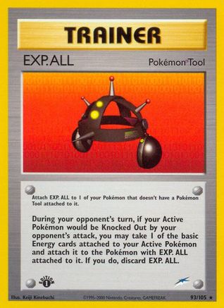 EXP.ALL (93/105) [Neo Destiny 1st Edition]
