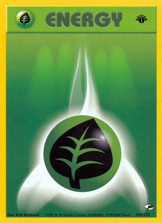 Grass Energy (129/132) [Gym Heroes Unlimited]