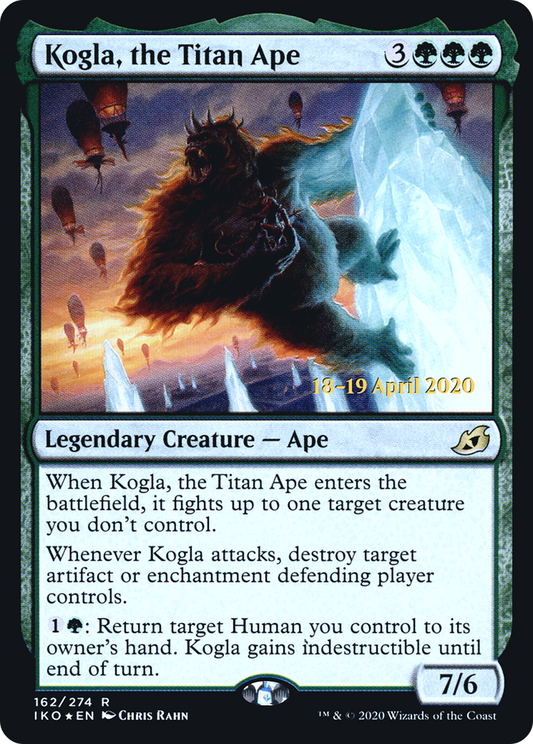 Kogla, the Titan Ape  [Ikoria: Lair of Behemoths Prerelease Promos]