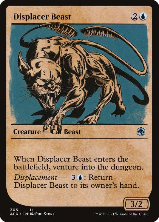 Displacer Beast (Showcase) [Dungeons & Dragons: Adventures in the Forgotten Realms]