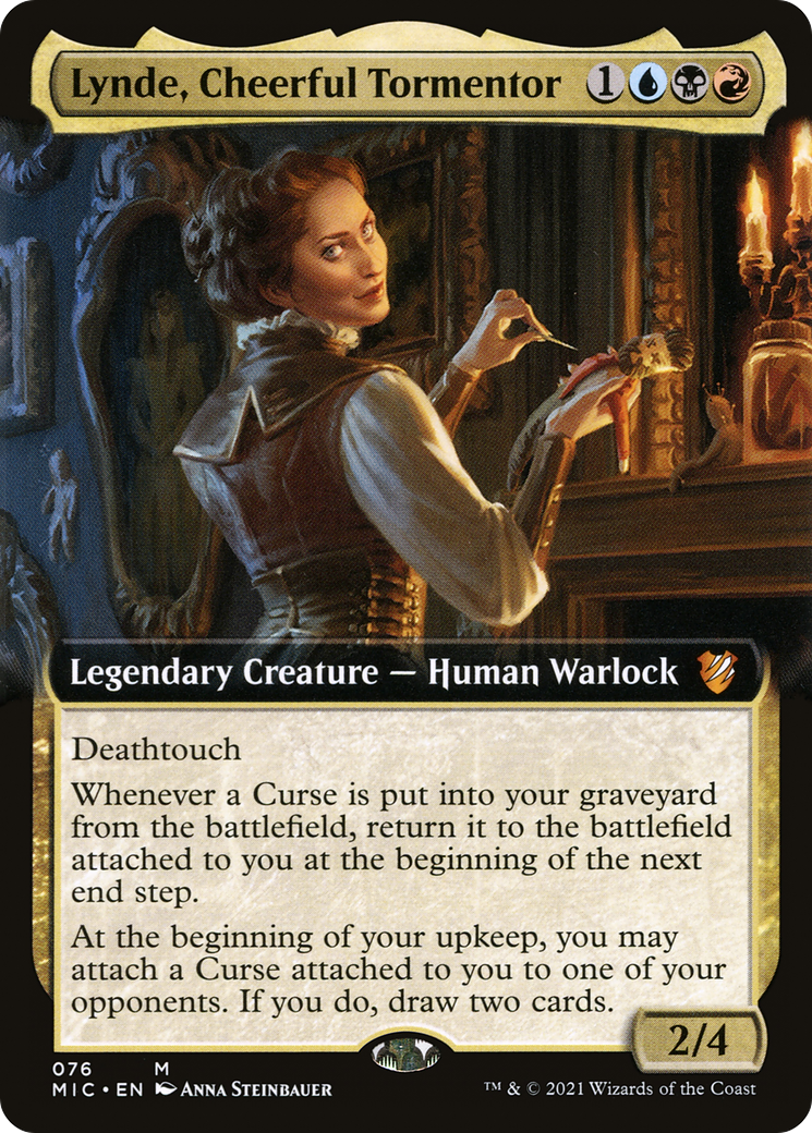 Lynde, Cheerful Tormentor (Extended) [Innistrad: Midnight Hunt Commander]