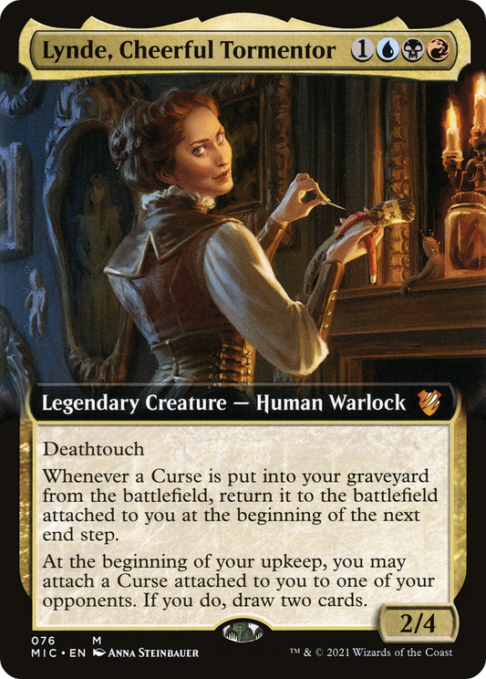 Lynde, Cheerful Tormentor (Extended) [Innistrad: Midnight Hunt Commander]