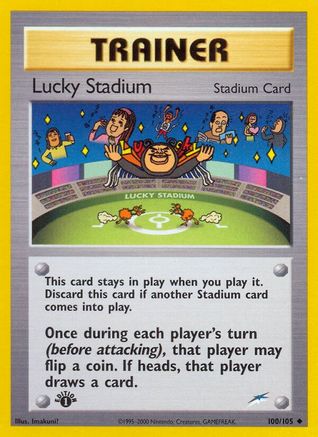 Lucky Stadium (100/105) [Neo Destiny 1st Edition]