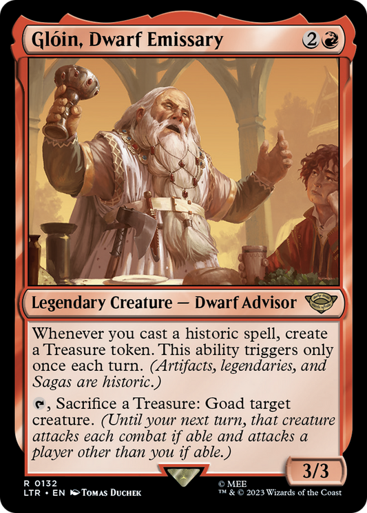 Glóin, Dwarf Emissary (LTR-132) - The Lord of the Rings: Tales of Middle-earth