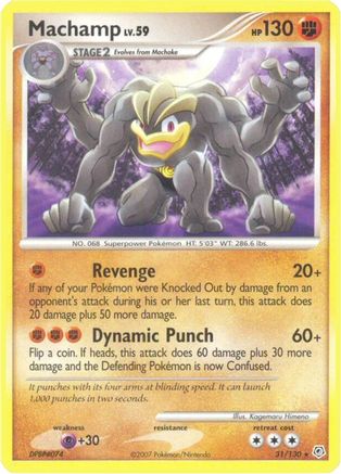 Machamp (31/130) [Diamond & Pearl: Base Set]