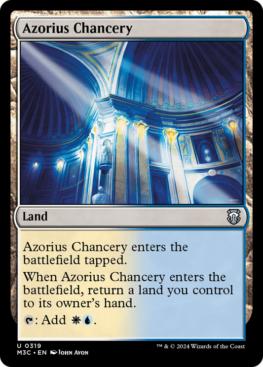 Azorius Chancery [Modern Horizons 3 Commander]