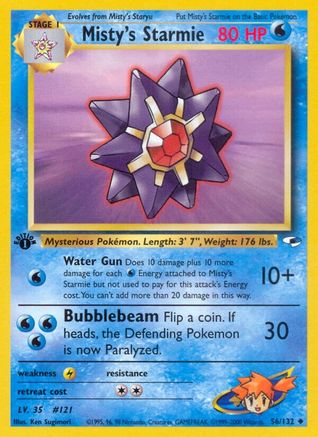 Misty's Starmie (56/132) [Gym Heroes Unlimited]