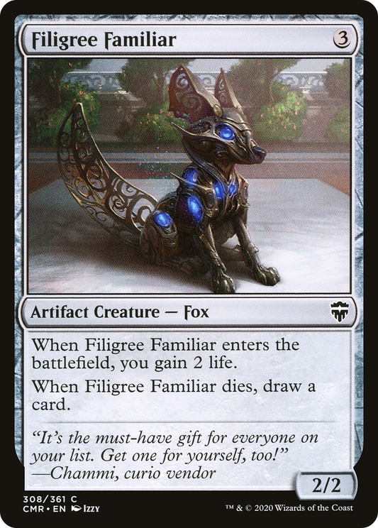 Filigree Familiar (CMR-308) - Commander Legends Foil