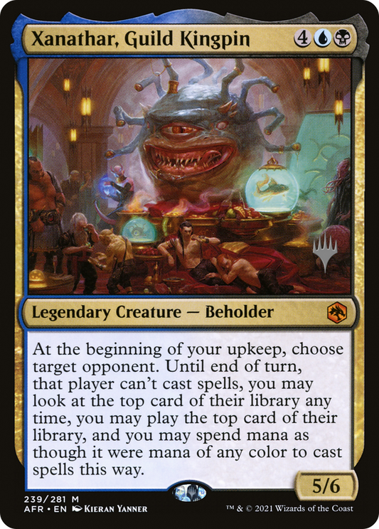 Xanathar, Guild Kingpin (PPAFR-239) - Adventures in the Forgotten Realms Promos Foil